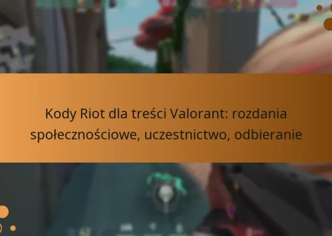 Kody Riot dla treści Valorant: rozdania społecznościowe, uczestnictwo, odbieranie
