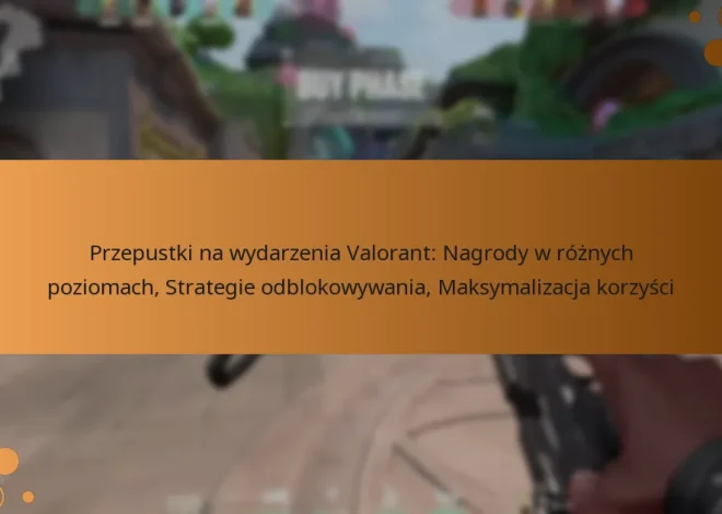 Przepustki na wydarzenia Valorant: Nagrody w różnych poziomach, Strategie odblokowywania, Maksymalizacja korzyści