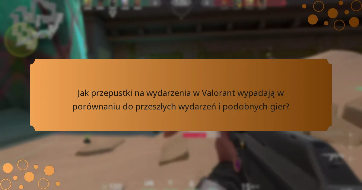 Jak przepustki na wydarzenia w Valorant wypadają w porównaniu do przeszłych wydarzeń i podobnych gier?